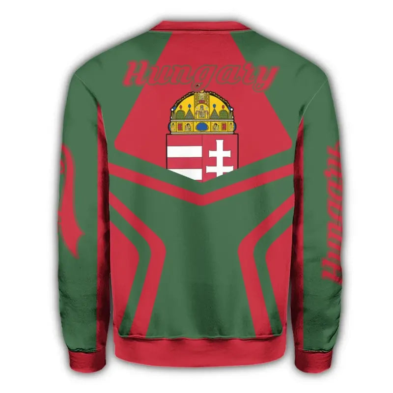 Hungary Coat Of Arms Sweatshirt My Style RLT8 - Wonder Print Shop