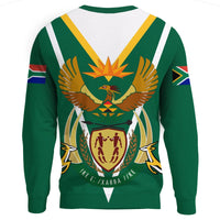 South Africa Sweatshirt Coat Of Arms RLT8 - Wonder Print Shop
