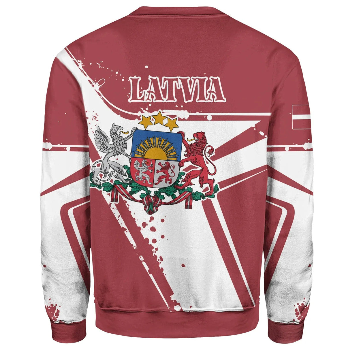 Latvia Sweater shirt - Latvia Pride RLT6 - Wonder Print Shop