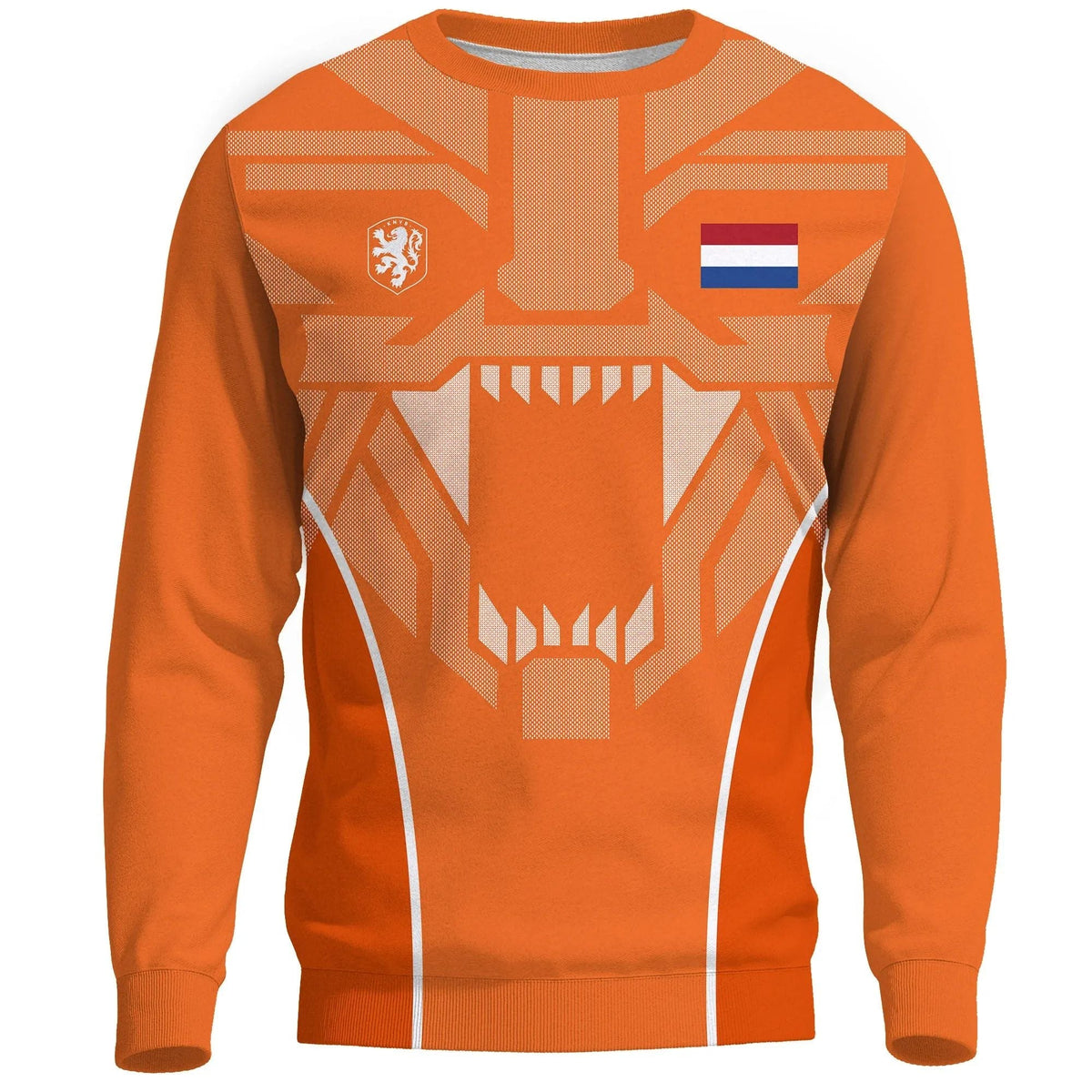 Netherland Sweatshirt Strong Lion RLT7 - Wonder Print Shop
