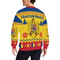 Romania Christmas Sweatshirt Eagle RLT13 - Wonder Print Shop