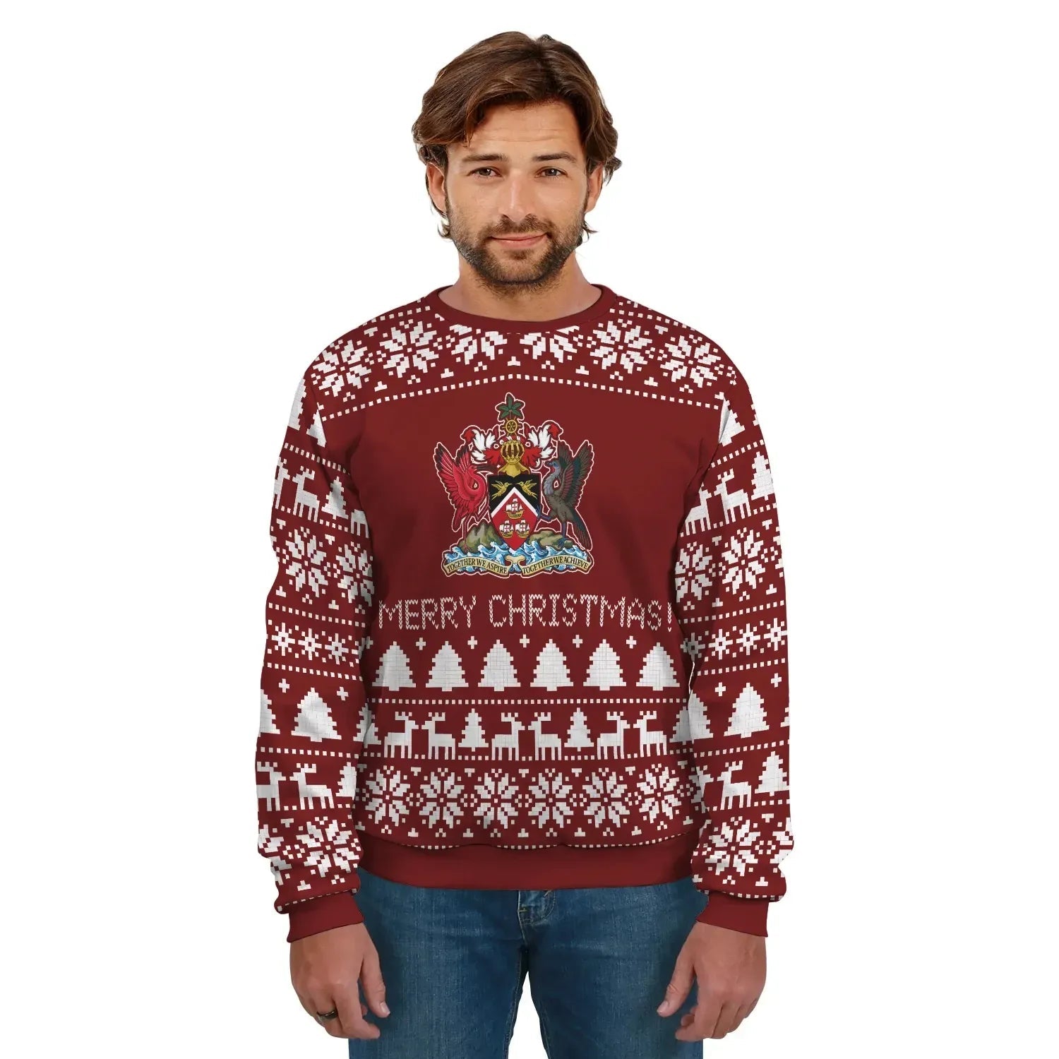 trinidad-and-tobago-sweatshirt-xmas