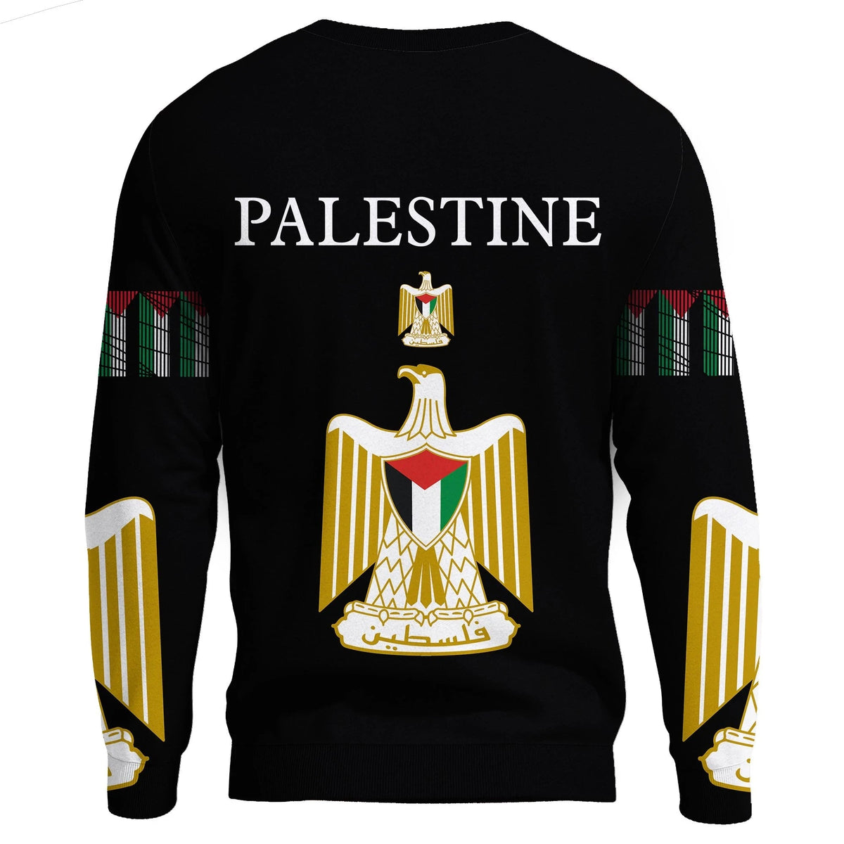 Palestine United Sweatshirt Knitted Long Sleeved Sweater RLT13 - Wonder Print Shop
