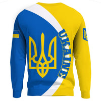 Ukraine Sweatshirt Half Cirlce RLT7 - Wonder Print Shop
