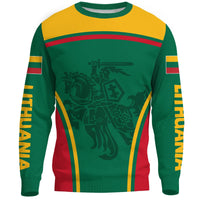 Lithuania Sweatshirt Active Warrior RLT6 - Wonder Print Shop