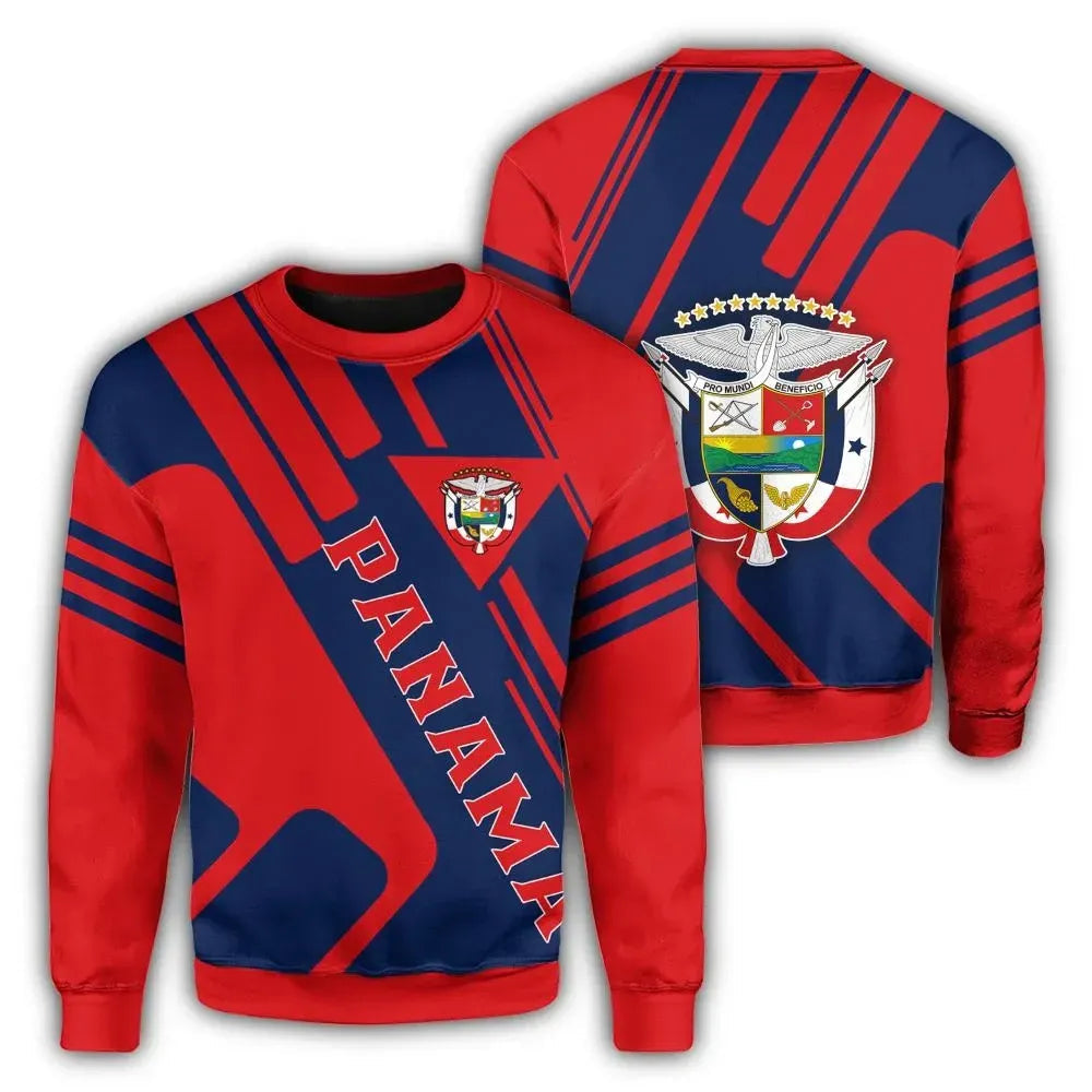 Panama Coat Of Arms Sweatshirt Rockie RLT13 - Wonder Print Shop
