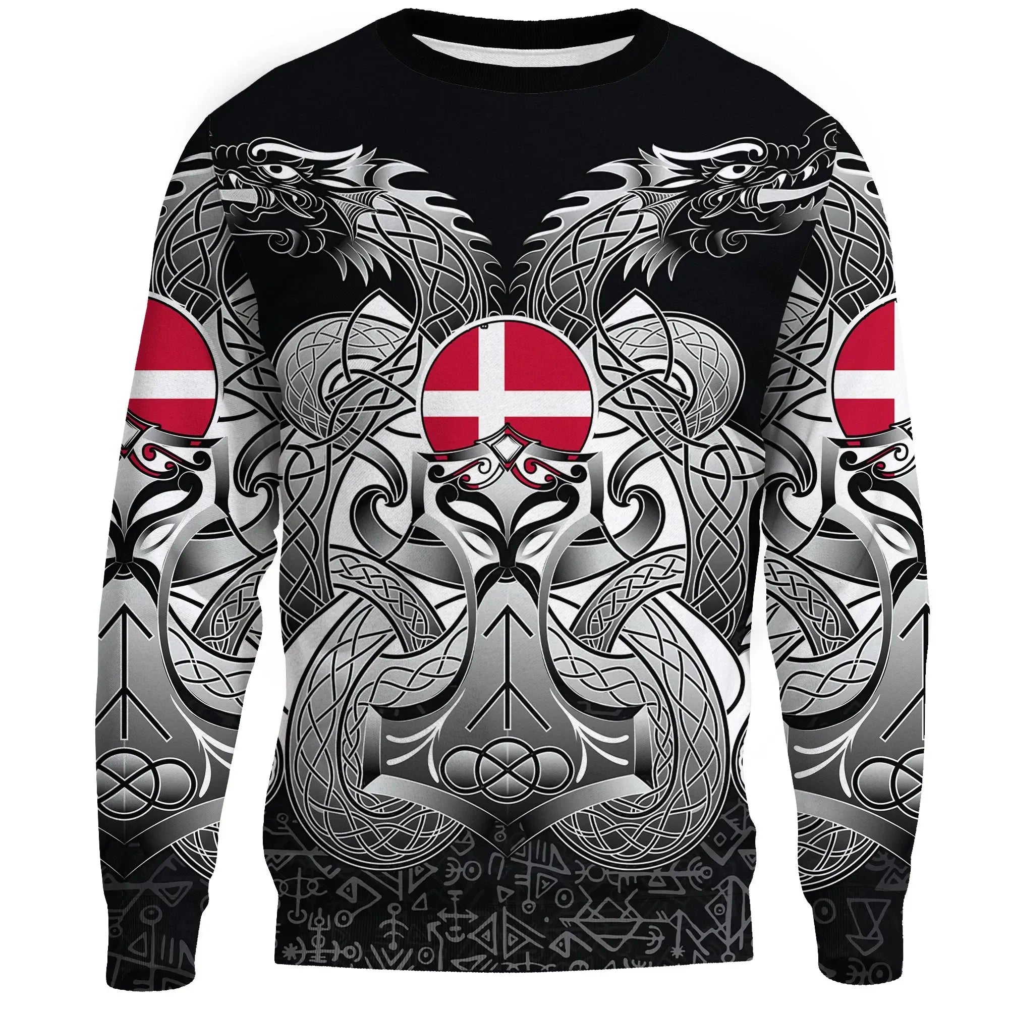 viking-sweatshirts-denmark-mjolnir-and-double-dragon