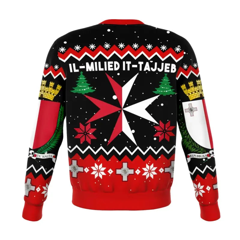 Malta Christmas Sweatshirt RLT12 - Wonder Print Shop