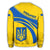 Ukraine Coat Of Arms Sweatshirt Cricket Style RLT7 - Wonder Print Shop
