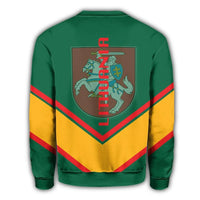 Lithuania Coat Of Arms Sweatshirt Lucian Style RLT6 - Wonder Print Shop