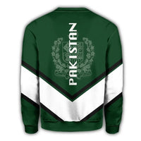 Pakistan Coat Of Arms Sweatshirt Lucian Style RLT13 - Wonder Print Shop