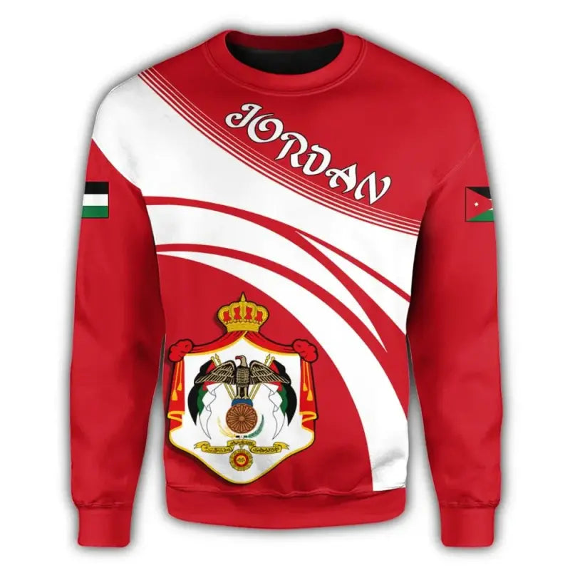 Jordan Coat Of Arms Sweatshirt Cricket Style RLT8 - Wonder Print Shop