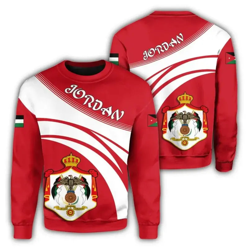 Jordan Coat Of Arms Sweatshirt Cricket Style RLT8 - Wonder Print Shop