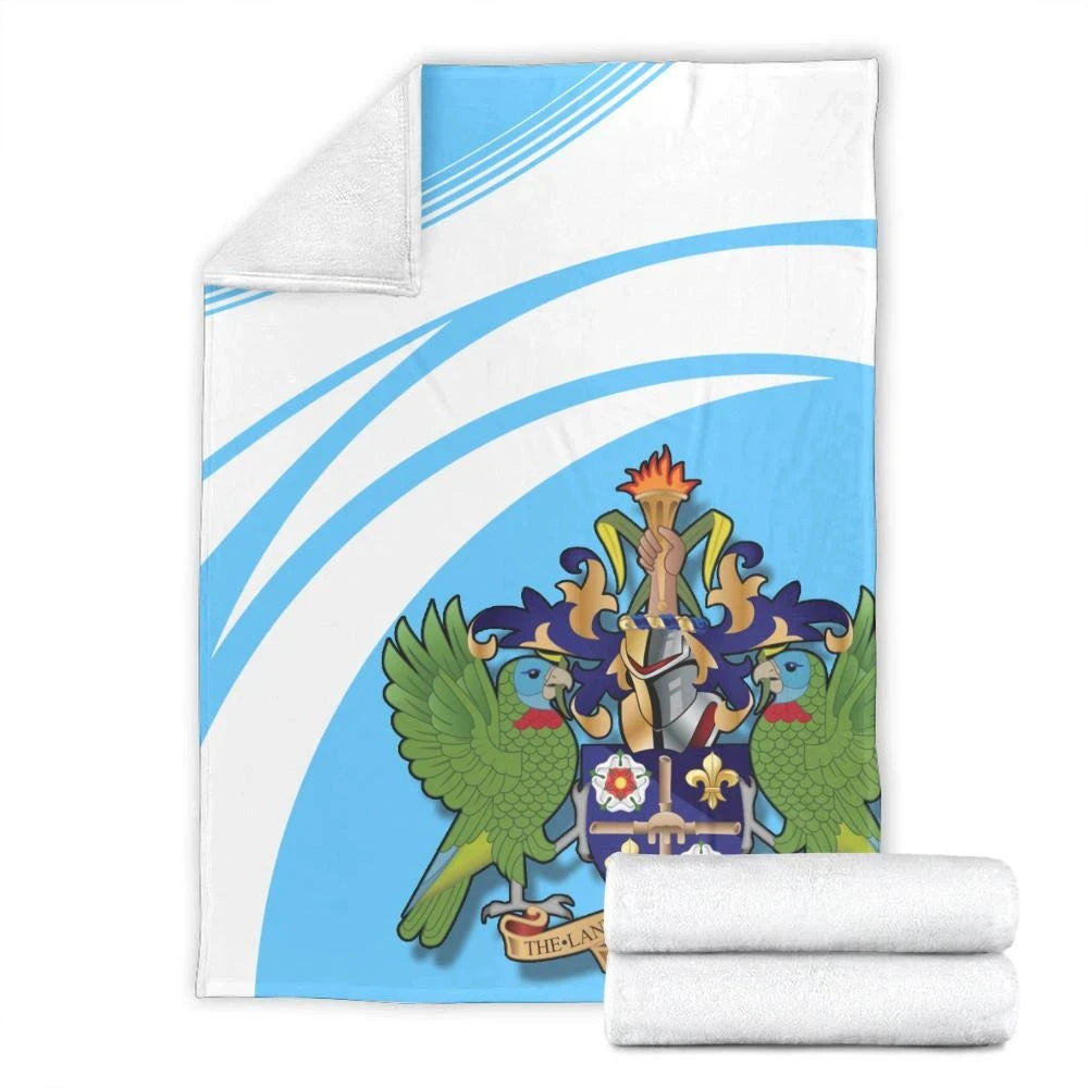 saint-lucia-coat-of-arms-premium-blanket-cricket