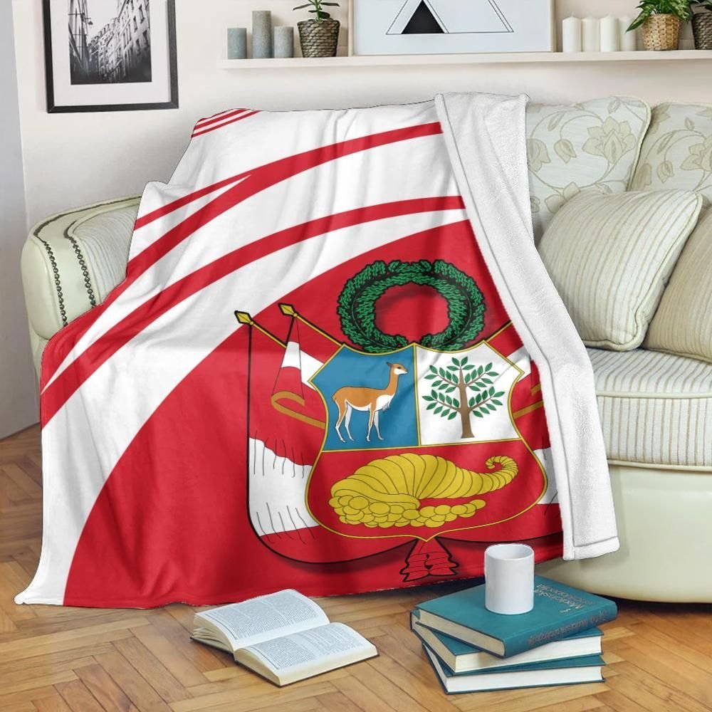peru-coat-of-arms-premium-blanket-cricket