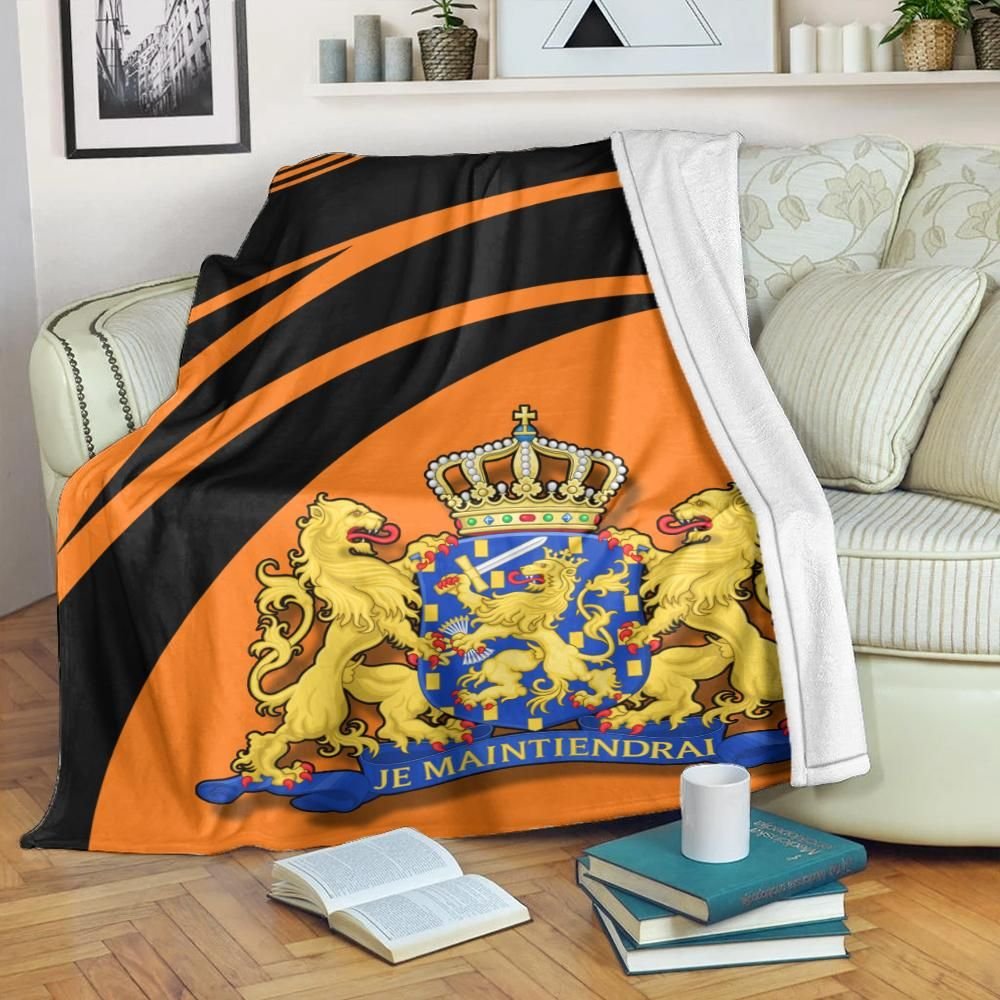 netherlands-coat-of-arms-premium-blanket-cricket