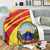 north-macedonia-coat-of-arms-premium-blanket-cricket