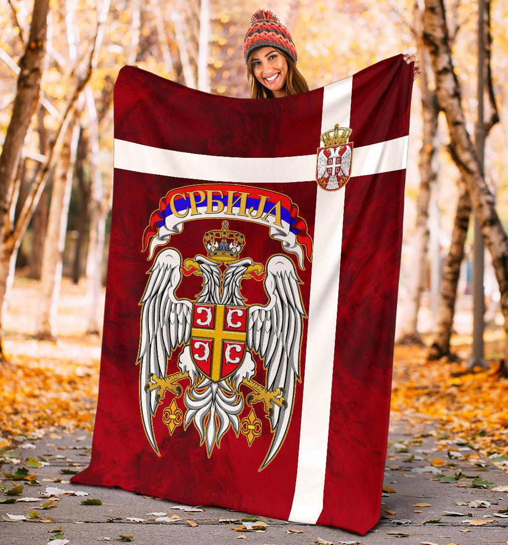serbia-premium-blanket-best-serbian-eagle-tattoo