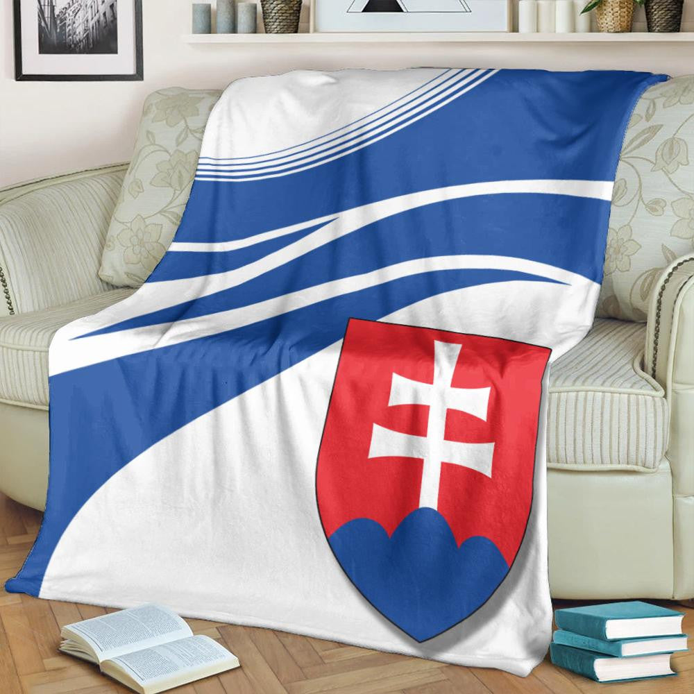 slovakia-coat-of-arms-premium-blanket-cricket