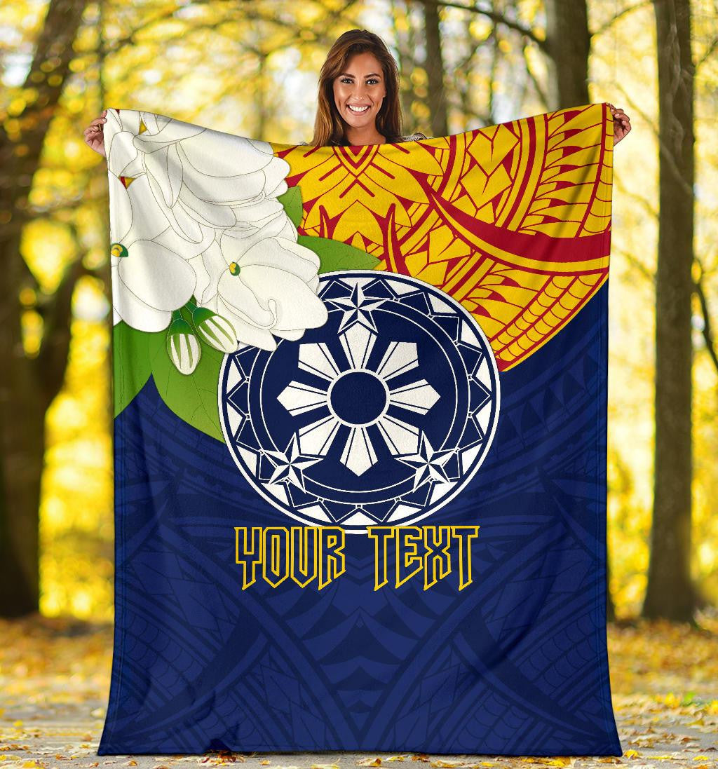 the-philippines-personalised-premium-blanket-filipino-sampaguita