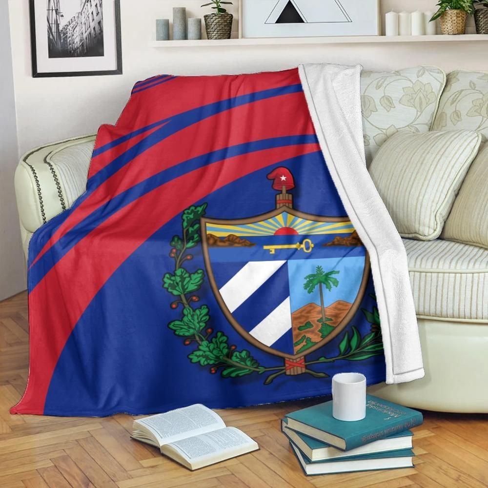 cuba-coat-of-arms-premium-blanket-cricket