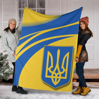 ukraine-coat-of-arms-premium-blanket-cricket