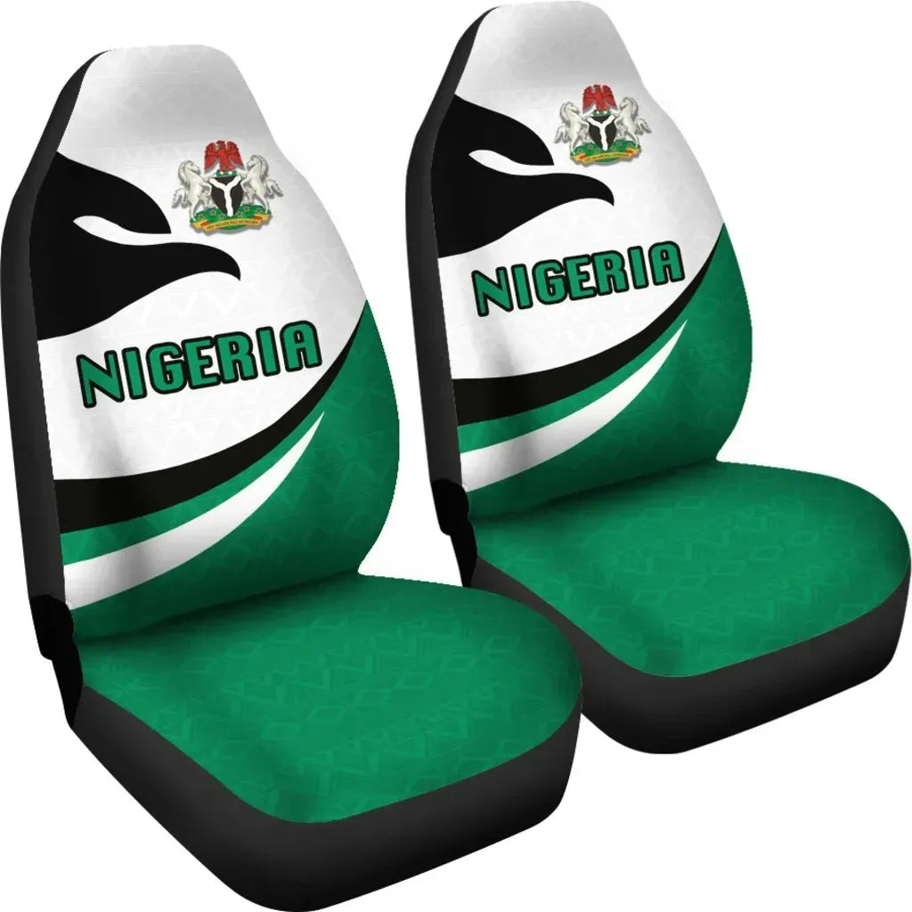 Nigeria Car Seat Covers Proud Version RLT8 - Wonder Print Shop