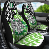 Nigeria Car Seat Covers Home The Super Eagles Set Of Two RLT8 - Wonder Print Shop