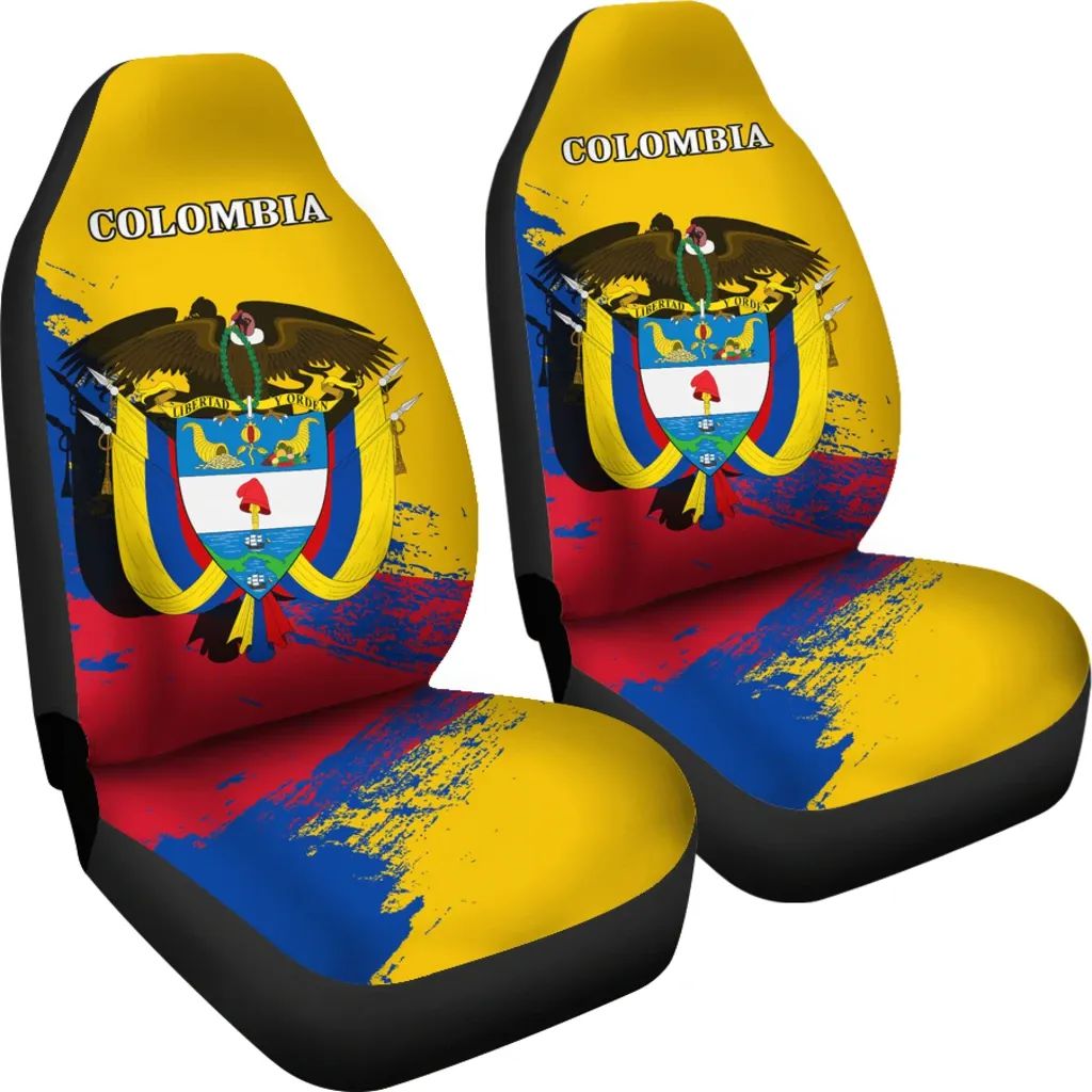 Colombia Special Car Seat Covers RLT7 - Wonder Print Shop