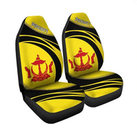 Brunei Coat Of Arms Car Seat Cover Cricket RLT7 - Wonder Print Shop