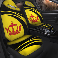 Brunei Coat Of Arms Car Seat Cover Cricket RLT7 - Wonder Print Shop