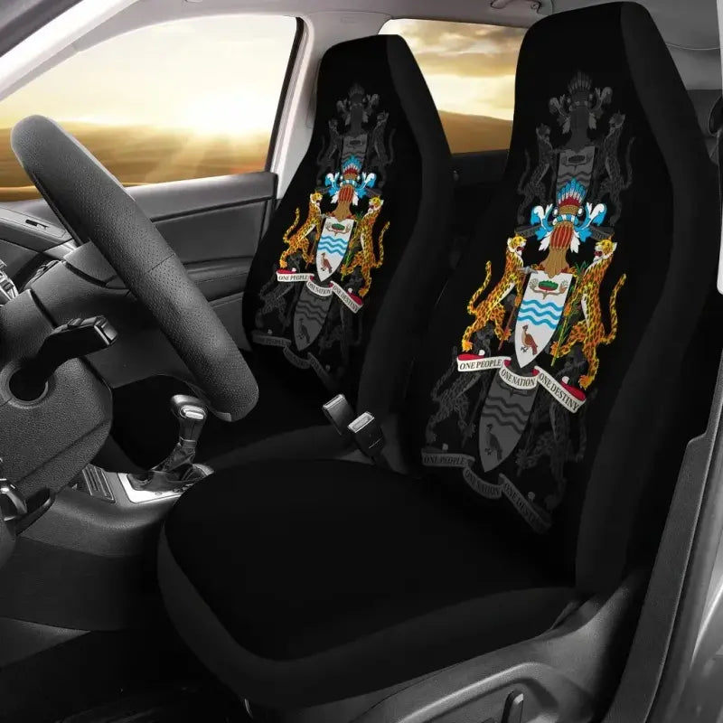 Guyana Car Seat Covers (Set of Two) RLT8 - Wonder Print Shop