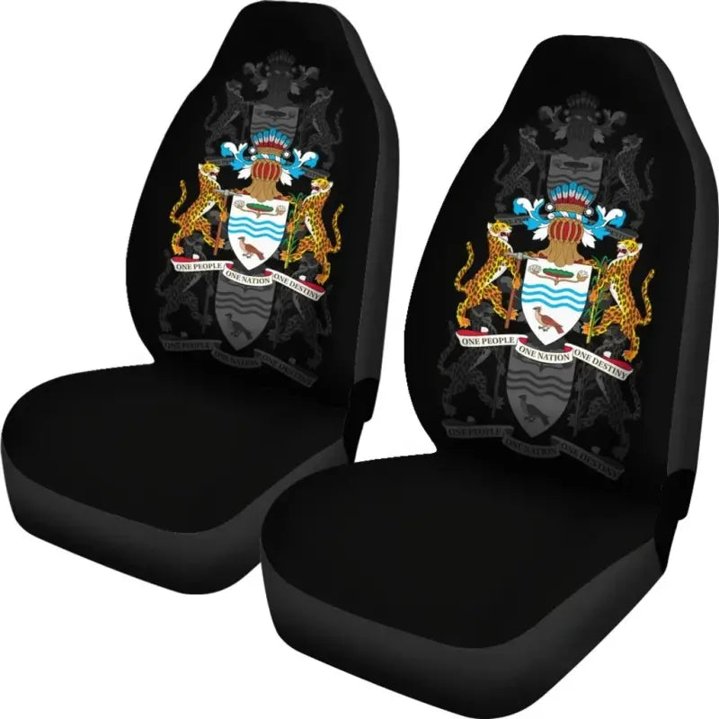 Guyana Car Seat Covers (Set of Two) RLT8 - Wonder Print Shop