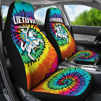 Lithuania car_seat_cover Tie Dye RLT6 - Wonder Print Shop