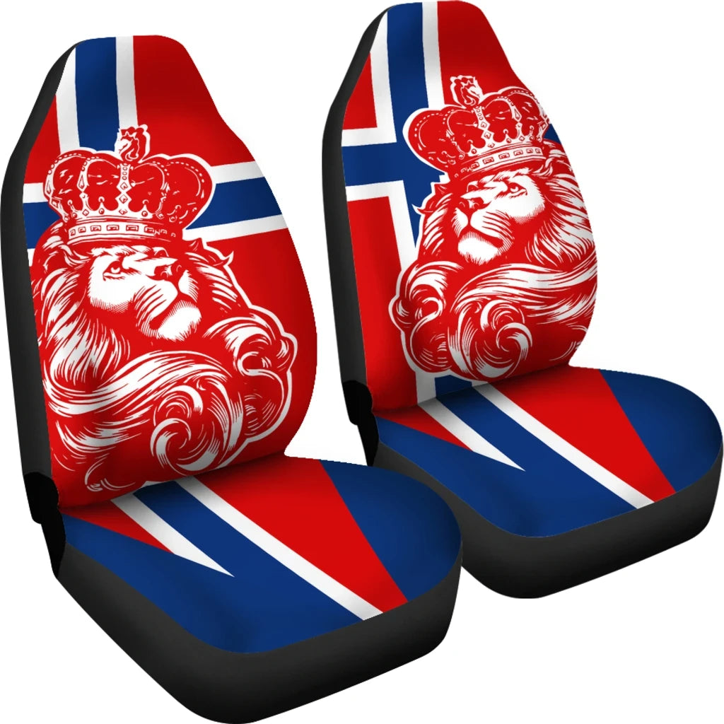 Norway Lion Car Seat Covers RLT7 - Wonder Print Shop