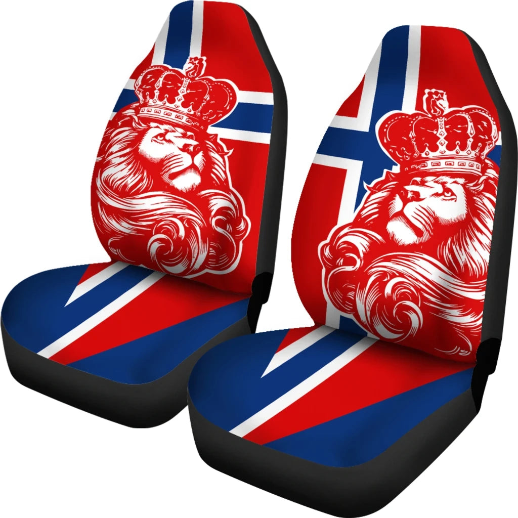 Norway Lion Car Seat Covers RLT7 - Wonder Print Shop