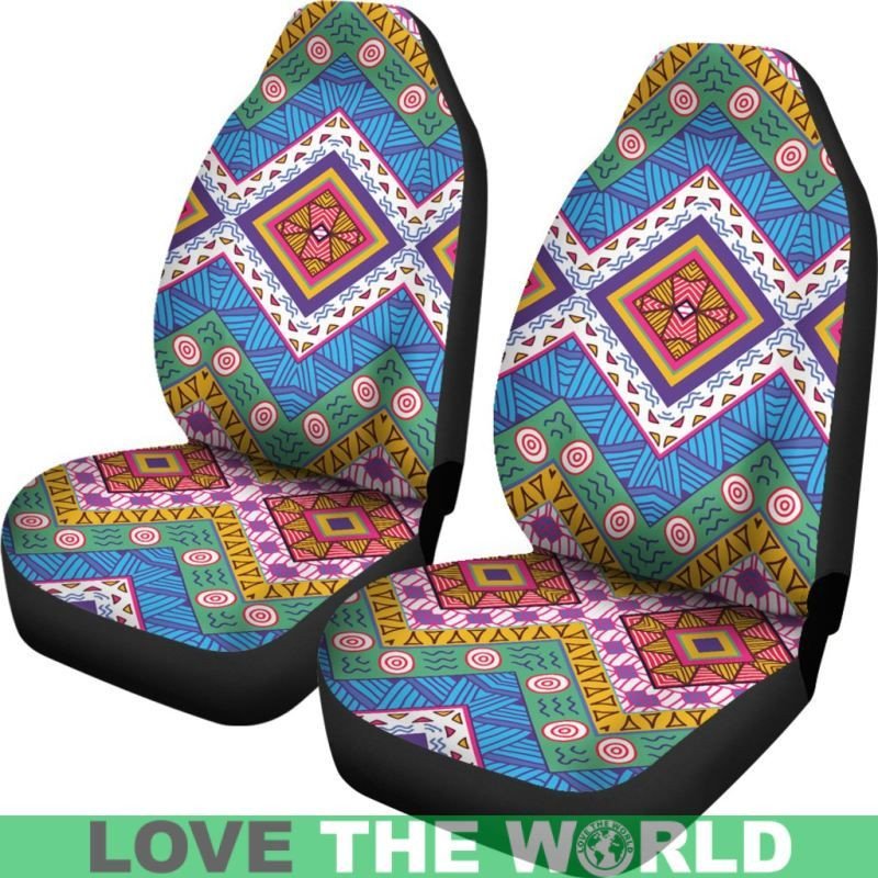 Mexico Aztec Pattern 05 Car Seat Cover RLT13 - Wonder Print Shop