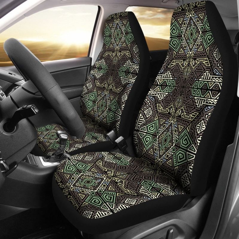 Mexico Aztec Pattern 13 Car Seat Cover RLT13 - Wonder Print Shop