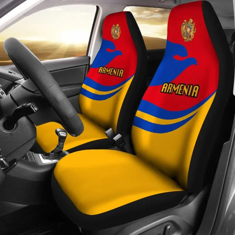 Armenia Car Seat Covers Version RLT8 - Wonder Print Shop