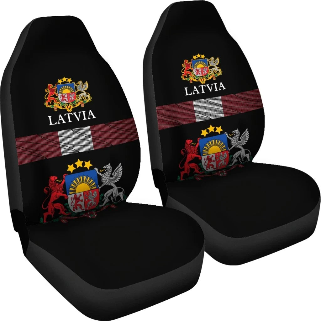 Latvia - United car_seat_cover RLT6 - Wonder Print Shop