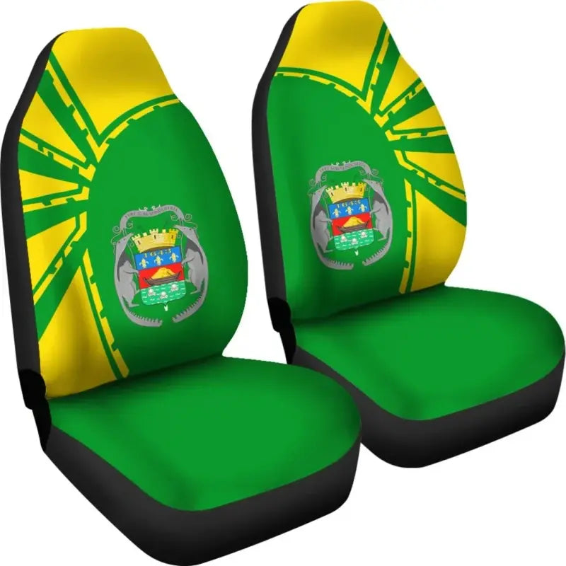 French Guyana Car Seat Covers Premium Style RLT8 - Wonder Print Shop