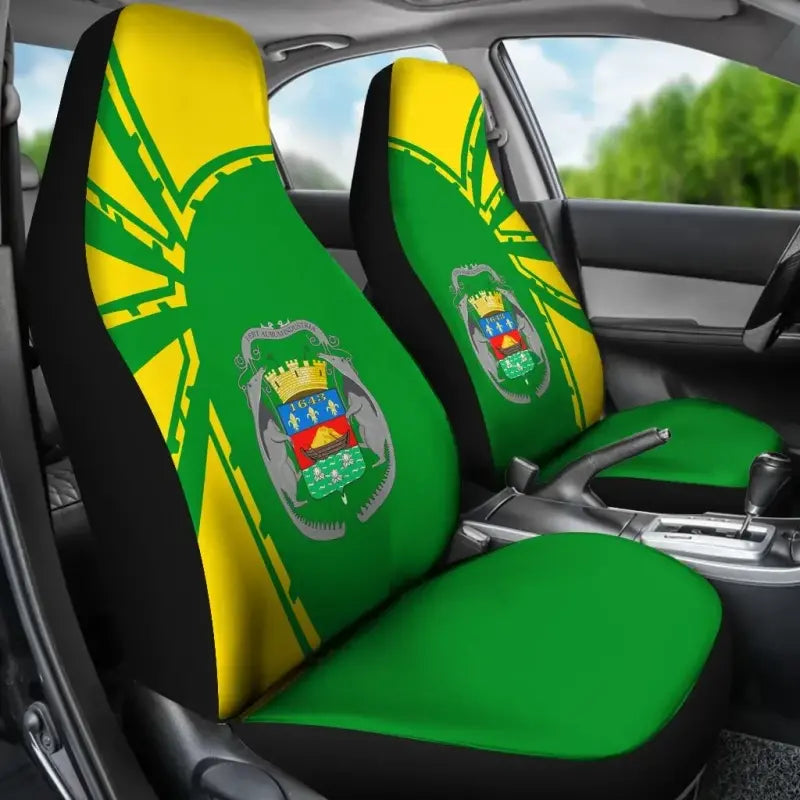 French Guyana Car Seat Covers Premium Style RLT8 - Wonder Print Shop