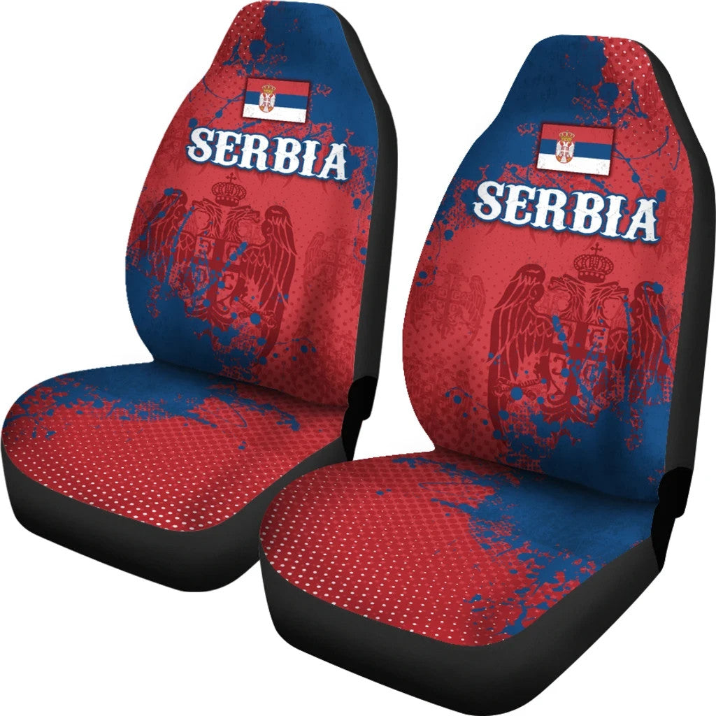 Serbia Car Sear Covers The Great Serbia RLT7 - Wonder Print Shop