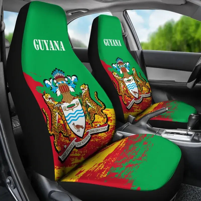 Guyana Special Car Seat Covers RLT8 - Wonder Print Shop