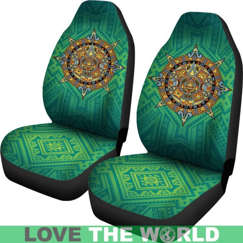 Mexico Aztec Pattern 01 Car Seat Cover RLT13 - Wonder Print Shop