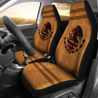 Mexico Car Seat Covers, Maya Coat Of Arms Vintage RLT13 - Wonder Print Shop