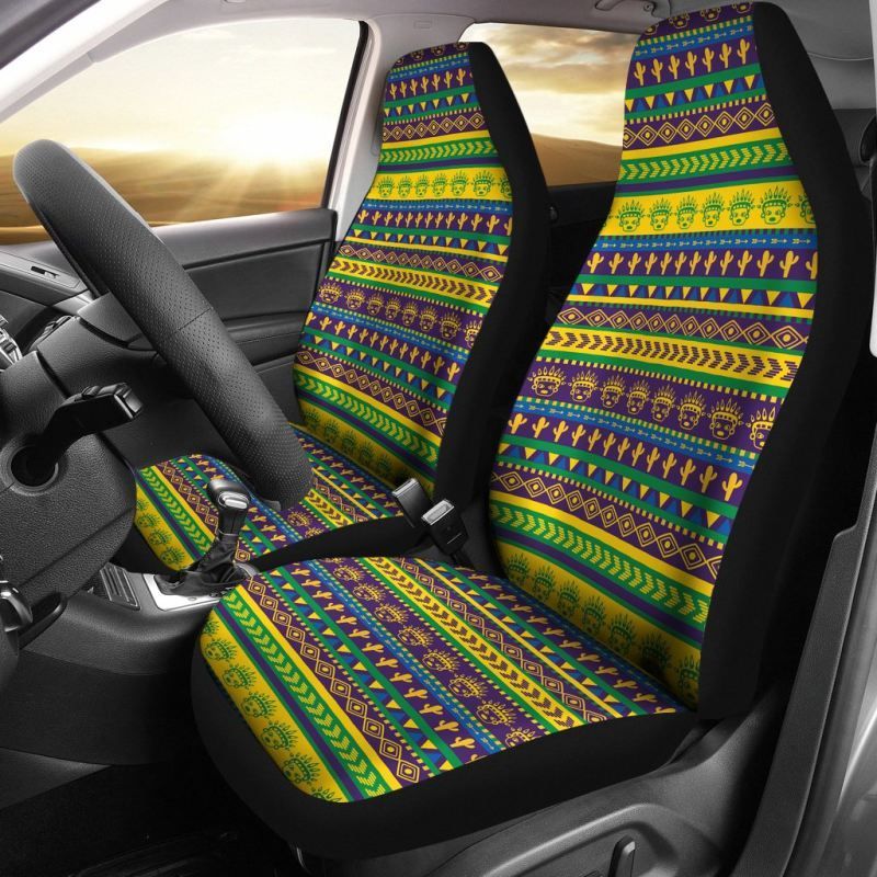Mexico Aztec Pattern 09 Car Seat Cover RLT13 - Wonder Print Shop