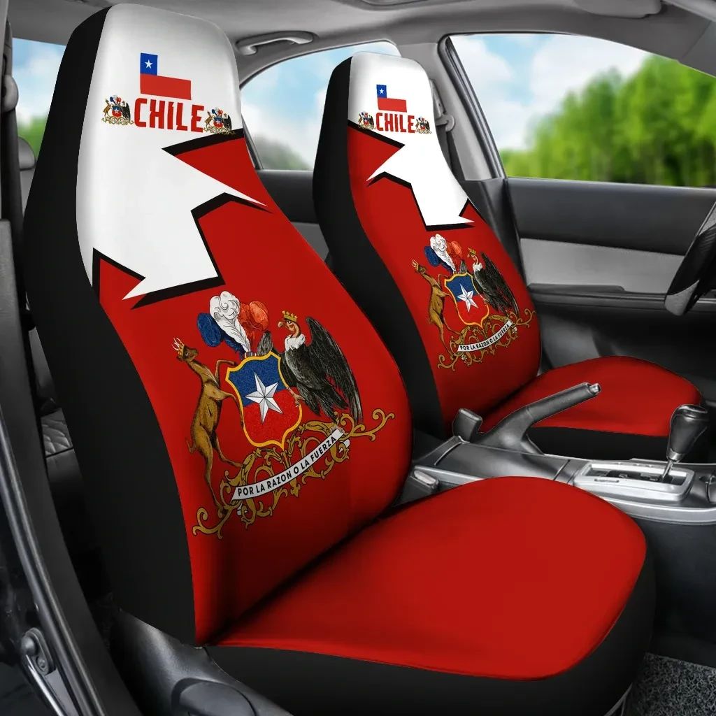 Chile Car Seat Covers Special Coat of Arms RLT7 - Wonder Print Shop