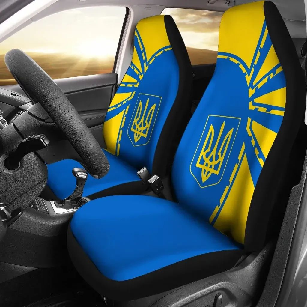 Ukraine Car Seat Covers Premium Style RLT7 - Wonder Print Shop