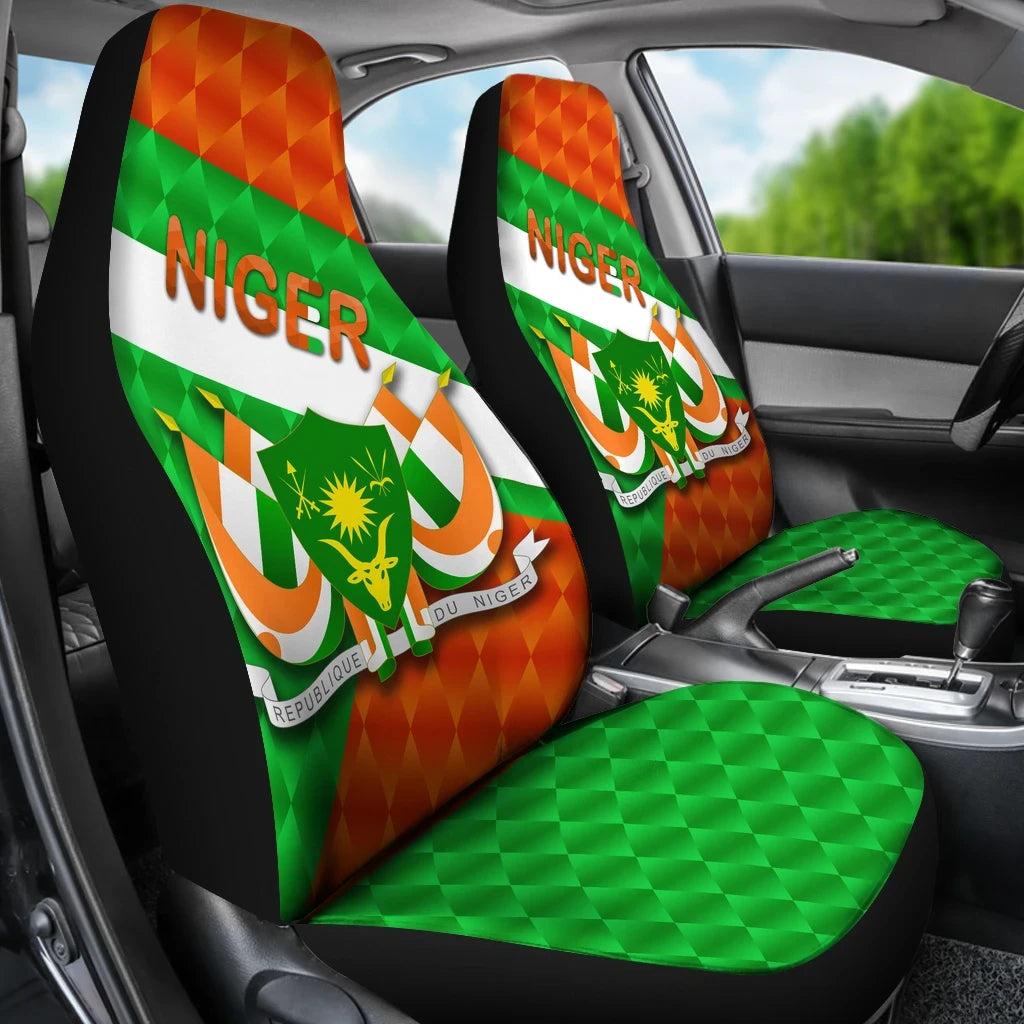 Niger Car Seat Covers Sporty Style RLT8 - Wonder Print Shop